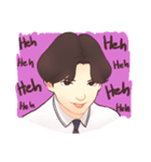 The heart to Mr.Lee (Eng)（個別スタンプ：18）