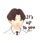 The heart to Mr.Lee (Eng)（個別スタンプ：21）