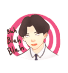 The heart to Mr.Lee (Eng)（個別スタンプ：24）