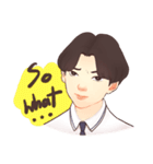 The heart to Mr.Lee (Eng)（個別スタンプ：26）