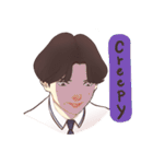 The heart to Mr.Lee (Eng)（個別スタンプ：32）