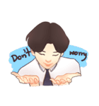The heart to Mr.Lee (Eng)（個別スタンプ：33）