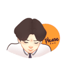 The heart to Mr.Lee (Eng)（個別スタンプ：34）