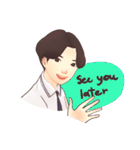 The heart to Mr.Lee (Eng)（個別スタンプ：37）