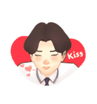 The heart to Mr.Lee (Eng)（個別スタンプ：38）