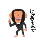 チンパンジーのバーブくん 2（個別スタンプ：35）