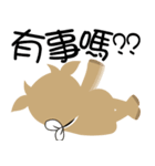 Wow  " Cow "（個別スタンプ：17）