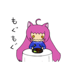○にゃんこ姉妹○（個別スタンプ：15）
