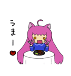 ○にゃんこ姉妹○（個別スタンプ：16）