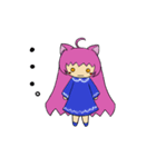○にゃんこ姉妹○（個別スタンプ：19）