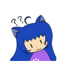 ○にゃんこ姉妹○（個別スタンプ：37）
