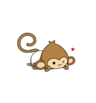 Happy monkeys2（個別スタンプ：32）