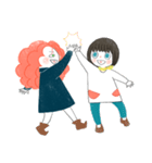Sophie ＆ Lily（個別スタンプ：37）