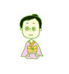 侍猫ちゃん珍道中（個別スタンプ：21）