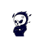 skull here there（個別スタンプ：2）