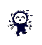 skull here there（個別スタンプ：4）