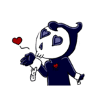 skull here there（個別スタンプ：10）