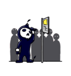 skull here there（個別スタンプ：11）