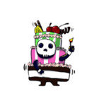 skull here there（個別スタンプ：21）