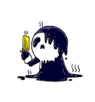 skull here there（個別スタンプ：26）