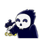 skull here there（個別スタンプ：28）