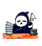skull here there（個別スタンプ：29）