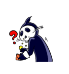 skull here there（個別スタンプ：31）