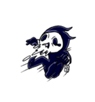 skull here there（個別スタンプ：32）