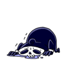 skull here there（個別スタンプ：35）