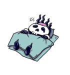 skull here there（個別スタンプ：36）
