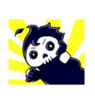 skull here there（個別スタンプ：38）