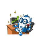 QBot（個別スタンプ：22）