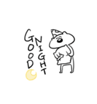 ねこ氏！（個別スタンプ：5）