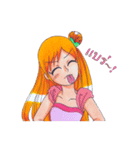 Dreamy Girl with her Friends（個別スタンプ：2）