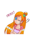 Dreamy Girl with her Friends（個別スタンプ：3）