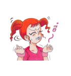 Dreamy Girl with her Friends（個別スタンプ：15）