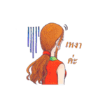 Dreamy Girl with her Friends（個別スタンプ：19）