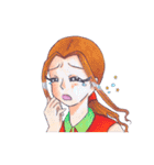 Dreamy Girl with her Friends（個別スタンプ：20）