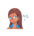 Dreamy Girl with her Friends（個別スタンプ：31）