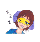 Dreamy Girl with her Friends（個別スタンプ：36）