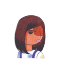 Dreamy Girl with her Friends（個別スタンプ：38）