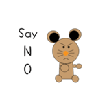 M Ja Monkey＆Naughty Mouse（個別スタンプ：7）
