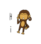 M Ja Monkey＆Naughty Mouse（個別スタンプ：33）