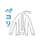 ステッチ文字×手描き動物（個別スタンプ：8）