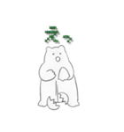 ステッチ文字×手描き動物（個別スタンプ：27）