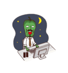 ピー太郎と愉快な家族（個別スタンプ：3）
