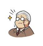 ツーさんとダバエタ部長のスタンプ（個別スタンプ：3）