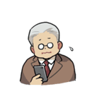ツーさんとダバエタ部長のスタンプ（個別スタンプ：4）