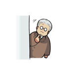 ツーさんとダバエタ部長のスタンプ（個別スタンプ：5）