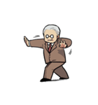 ツーさんとダバエタ部長のスタンプ（個別スタンプ：14）